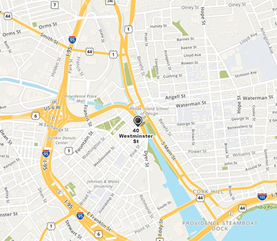 Directions to Tate & Latham in Providence, RI